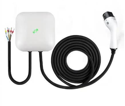 Buitenmuur Ev-oplader Elektrische auto's Evse Wallbox 32A 22 Kw Type 2