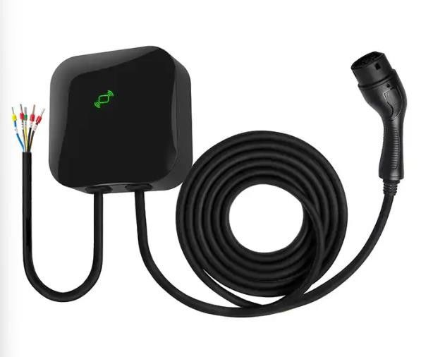 Buitenmuur Ev-oplader Elektrische auto's Evse Wallbox 32A 22 Kw Type 2