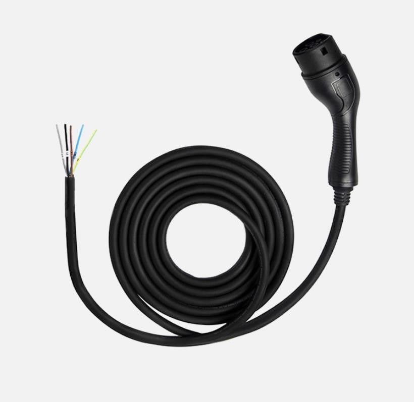 Type 2 elektrische auto-oplader snoer verlengkabel 16A / 32A enkele fase
