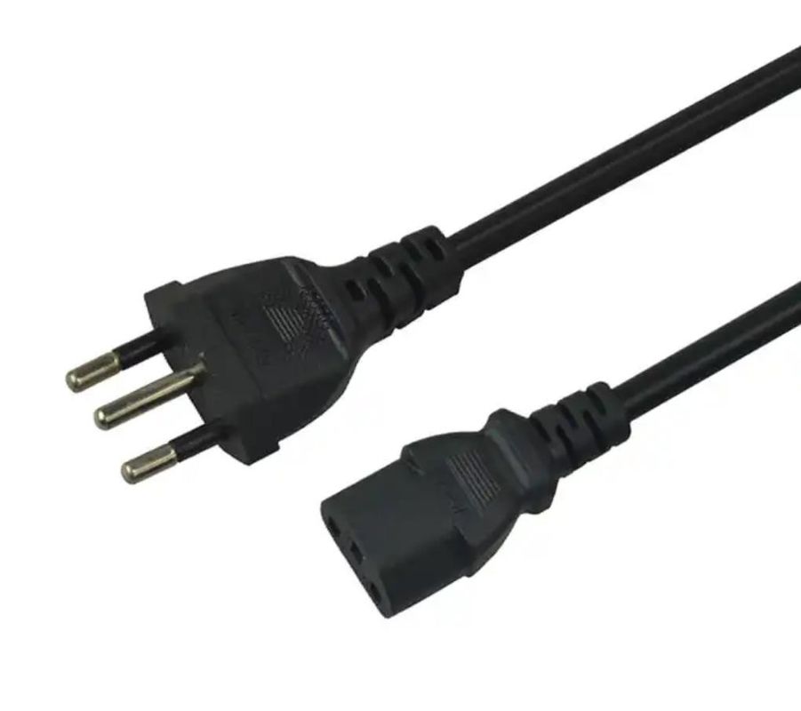 Aangepaste Brazilië-voedingskabel 1,5 m / 1,8 m / 2 m netsnoerkabel