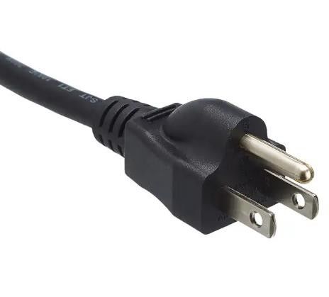 De de Machtskoorden van CEI de V.S. maken 250V 3 Pin Computer Ac Power Cable waterdicht