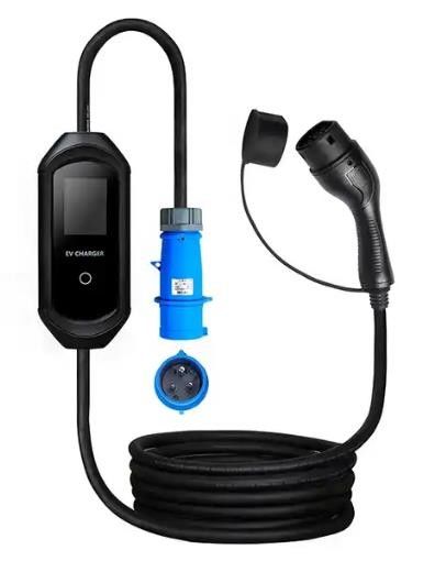 Type 2 1p 32a 7kw 3p 16a 11kw 32a 22kw Wallbox Snel elektrisch opladen Auto Ev-laadstation