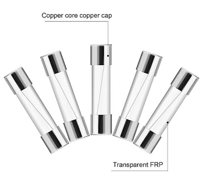 250VAC inline glaszekeringhouder schroeftype voor medische apparatuur