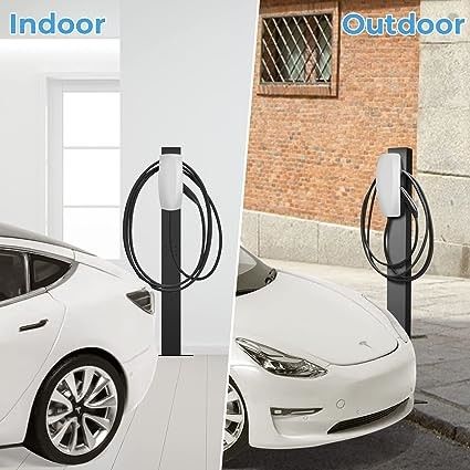 Fabriek Groothandel EV Charger Stalen pilaar Stand Op de vloer gemonteerde laadstations Stand Kolom