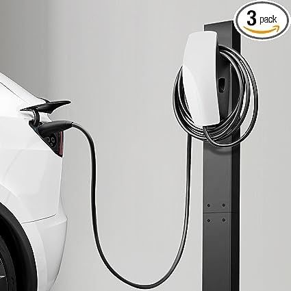 Fabriek Groothandel EV Charger Stalen pilaar Stand Op de vloer gemonteerde laadstations Stand Kolom