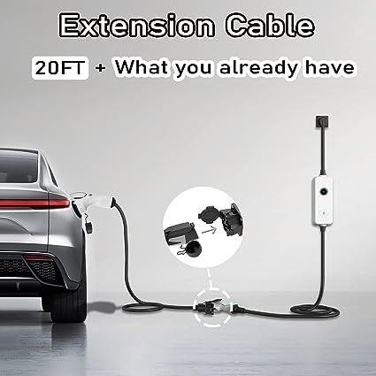 Nieuwe fabriek krachtig verlengkabel EV-oplader Ip55 J1772 verlengkabel