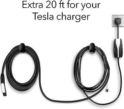 van de de Ladersuitbreiding van 240V EV Lang pvc van de het Koordkabel voegt Extra 20 Voeten toe
