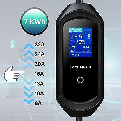 GBT 200-250V Niveau 2 3.5KW 7KW Draagbare snellader stofdicht 5M 7M 10M kabel