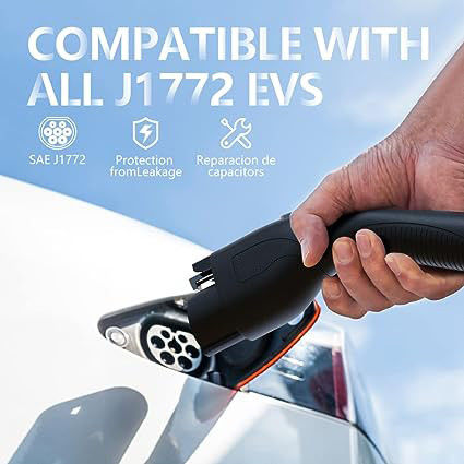 GBT 3.5KW 7KW IP65 Compact Portable EV Chargers Weerbestendige en overstroombescherming