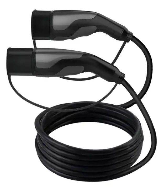 Iec 62196 10m Ev laadkabel 1 fase / 3 fase type 2 tot type 2