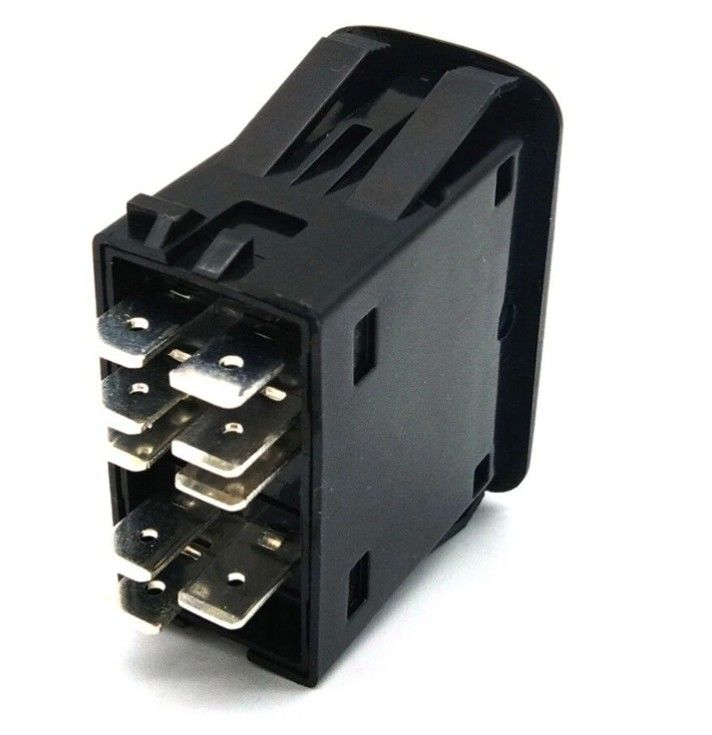 Custom Mini Rocker Switch 12v Icon In Out 9 Pin On Off Op L-serie