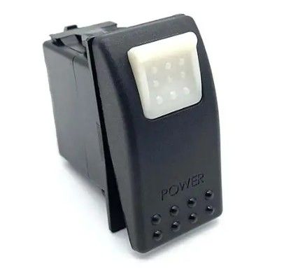 Dc 24v 10a 20a Safety Rocker Schakelaar Auto Boat Marine Schakelaar Print Laser 12v