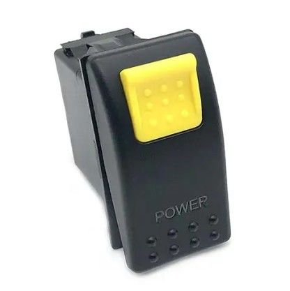 Dc 24v 10a 20a Safety Rocker Schakelaar Auto Boat Marine Schakelaar Print Laser 12v