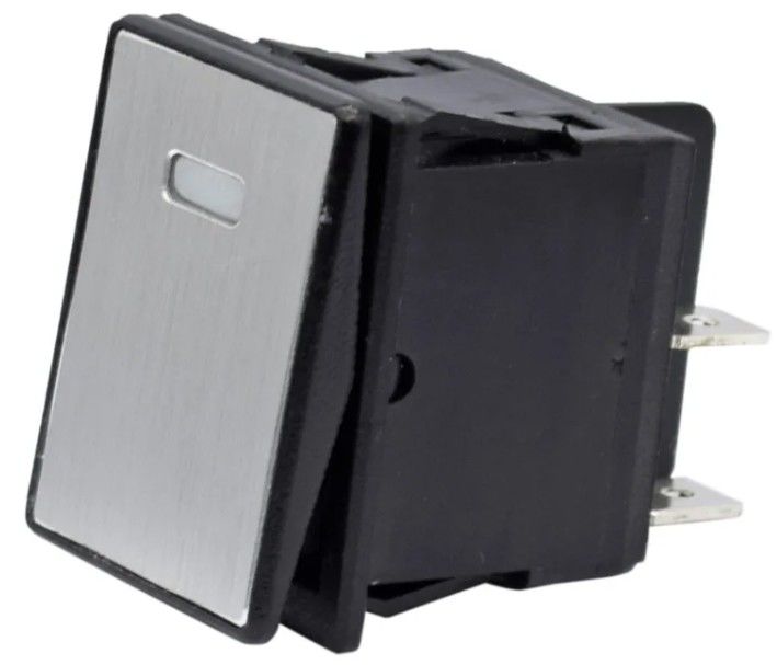 DC 12V 20A Push Button LED Metal Panel Aluminium 4PIN ON OFF Rocker Switch Voor auto boot RV