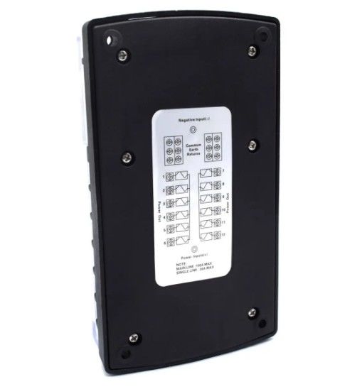 Standaard fusebox met positieve en negatieve busbars - 12weg fusebox met negatieve bus