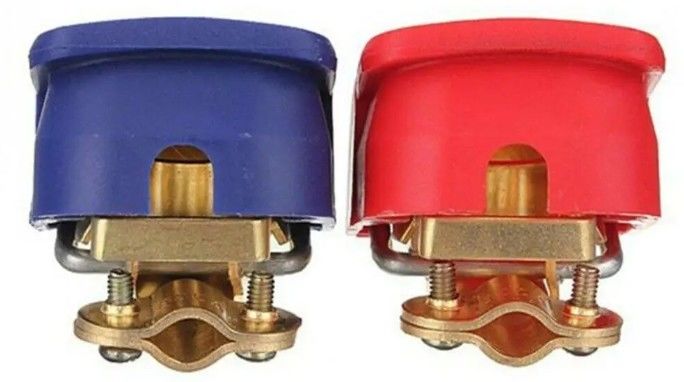 1 paar 12V auto snel loslaten batterij ontkoppelen terminals klemmen connectoren automotive inline veiligheidsbeveiliger