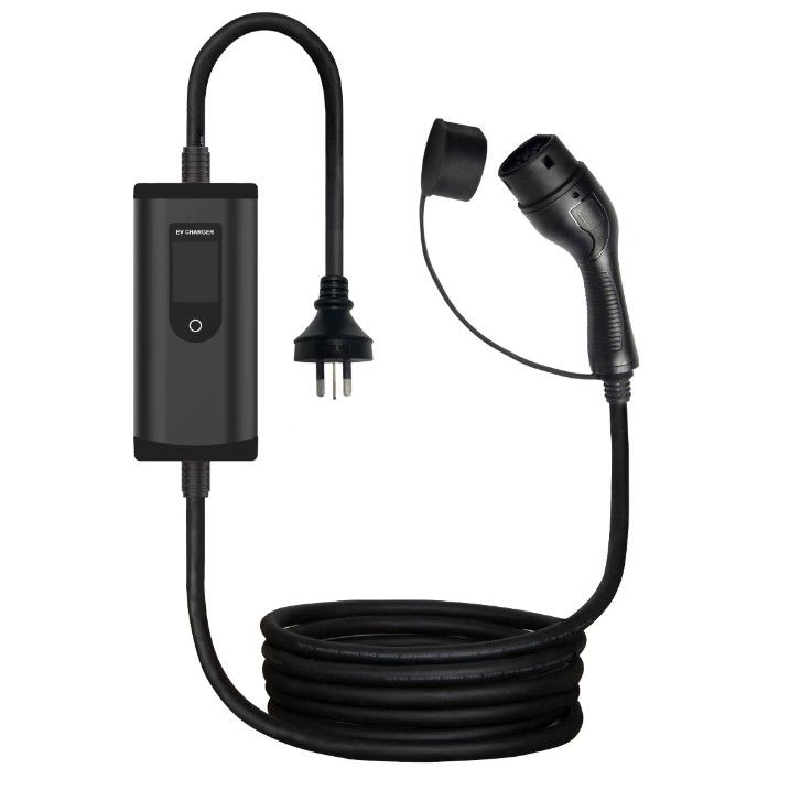 Elektrische auto 32A 7Kw TYPE 2 Ev oplaadstation Draagbare EV-oplader met schermverstelbaar