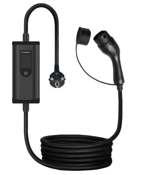 Elektrische auto 32A 7Kw TYPE 2 Ev oplaadstation Draagbare EV-oplader met schermverstelbaar