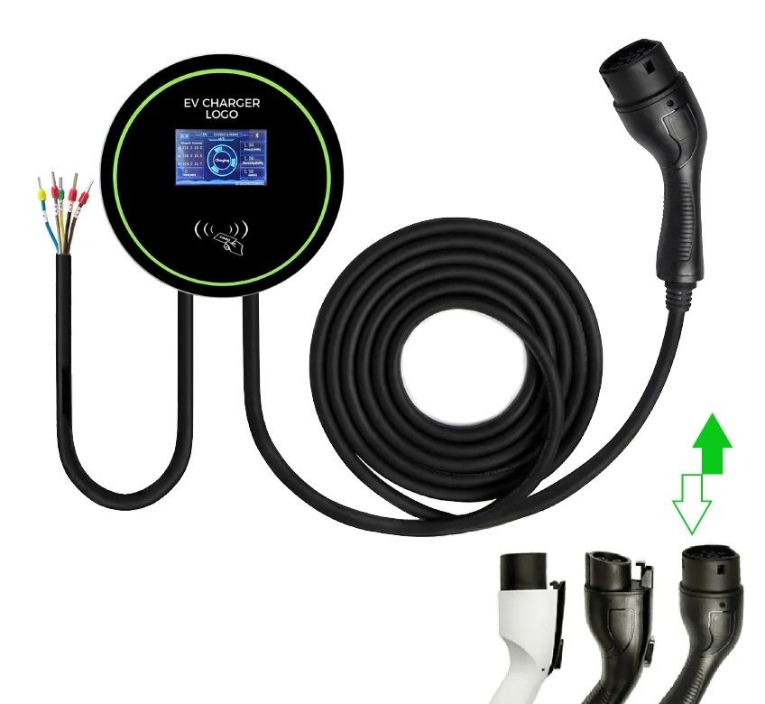 Type 1 J1772 Huishoudelijk Gebruik Commercieel Gebruik 32A EV-oplader 7KW Level 2 Charging EVSE Wallbox Station Charger EV-oplader