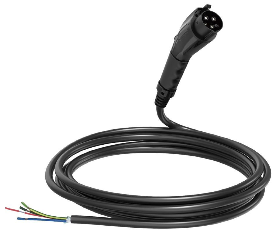 48A Stroom 11kw Type1 J1772 Draagbare EV-oplaadkabel Niveau 2 J1772 Auto-oplaadkabel