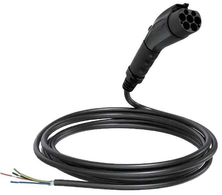 Draagbare AC EV-oplaadkabel geweerplug GBT Car EV-oplaadkabel 7 KW 32A