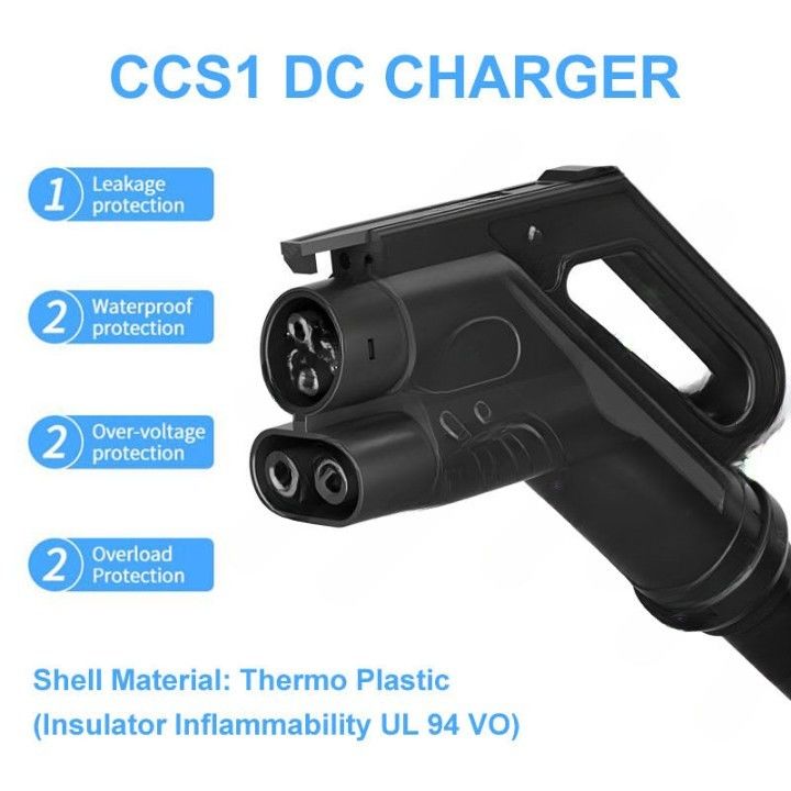 IEC CCS COMBO1 EV oplaadpistool DC 150A Plug Connector DC Fast Charger Adapter