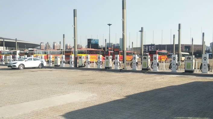Autogb/t Niveau 3 Snelle de Laderspost CCS 60KW van EV met Reclamevertoning
