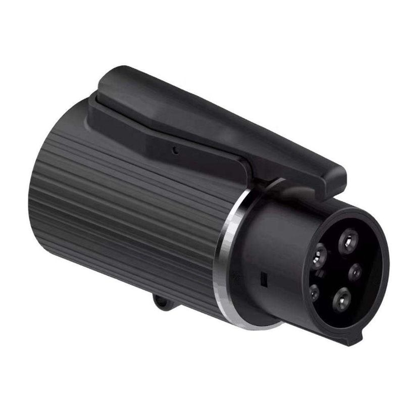 240v Type 1 naar Tesla Adapter 60a J1772 Draagbare AC EV Charger Adapter Voor Tesla Car