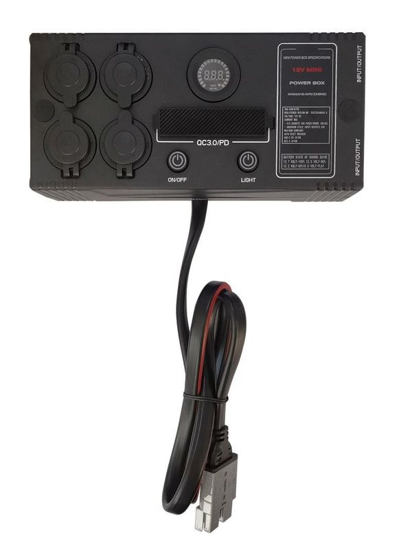 Draagbare USB QC3.0 PD Switch Control DC DC Charger Mini Power Box Met Control Box
