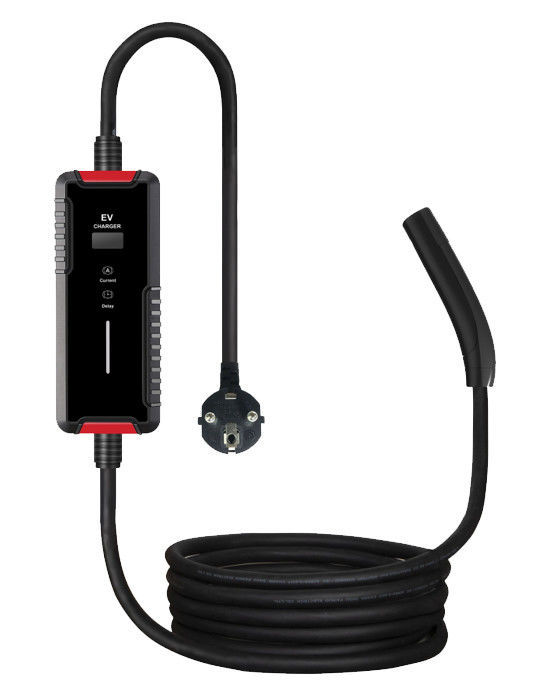 Smart Portable Tesla NACS EV Chargers 240V AC 16A/32A/40A SAE J3400 Huishoudelijk elektrisch autolader