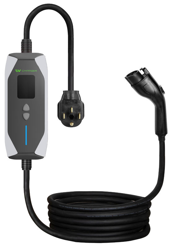 40A 9KW draagbare EVSE snellader Type 1 EV Auto Outdoor Charger Draagbare EV Charger Met 5M kabel