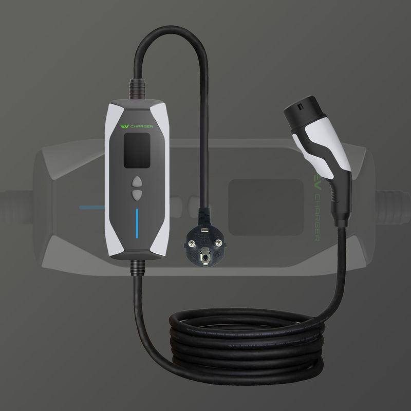 16A 3.5KW 32A 7KW Draagbare EV 240V TYPE 2 Draagbare niveau 2 EV-oplader voor elektrische auto's