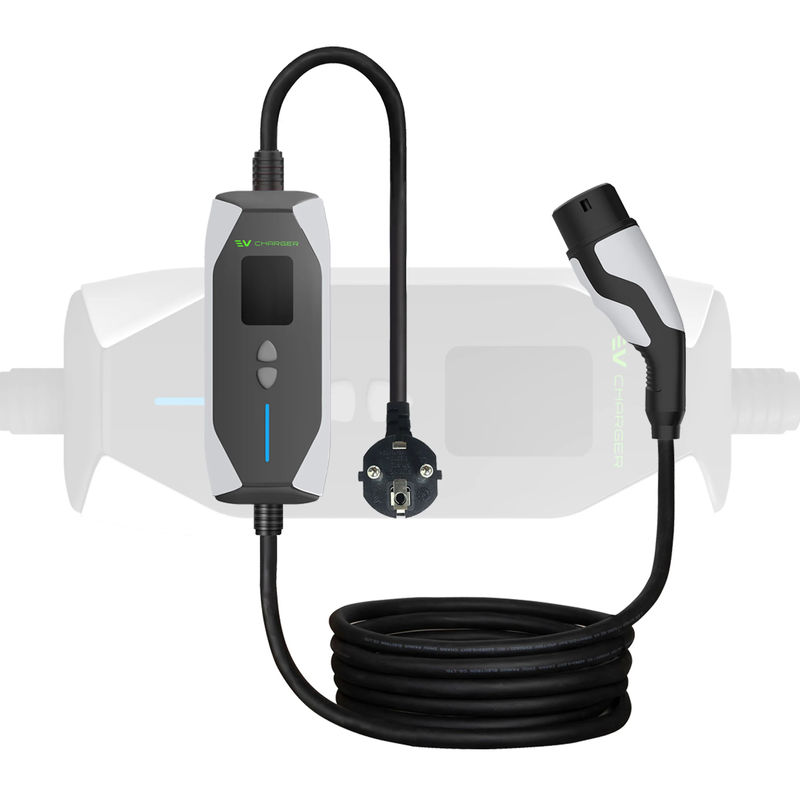 16A 3.5KW 32A 7KW Draagbare EV 240V TYPE 2 Draagbare niveau 2 EV-oplader voor elektrische auto's