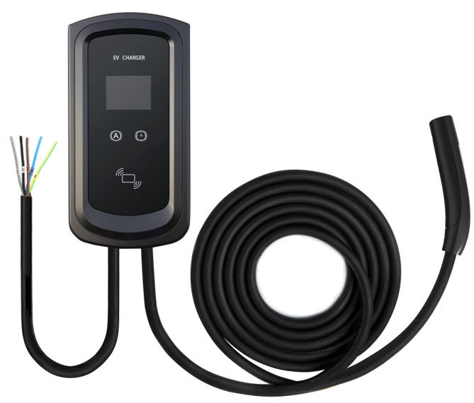Tesla NACS 7KW 11KW 22KW Wallbox Ac Elektrisch Autoplader Ev Oplader Pure Type2 Voor Tesla