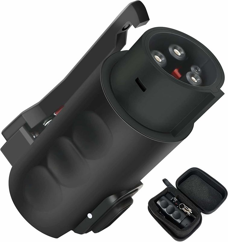 80A 240v Ac Tesla Charger Connector Ev Adapter Charger Tesla naar J1772 Adapter Voor Tesla