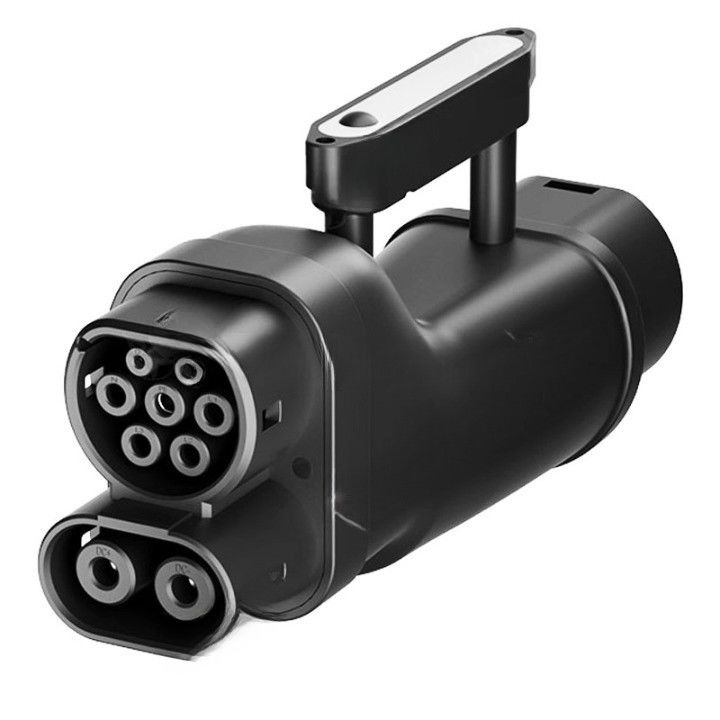 Voertuigonderdelen Accessoires laadstation EV-adapter GBT tot CCS2 gelijkstroomopladeradapter