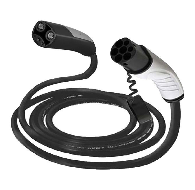 Nieuwe fabriek rechtstreeks verkoop 32A type 2 aan Tesla EV Charging Extension Cord 20kw ev charger