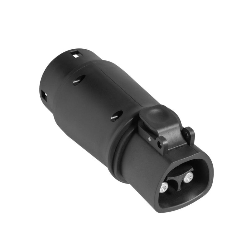 Tesla tot Type2 Charger Adapter 60A max Connector 14kw Ev Plug Snel opladen