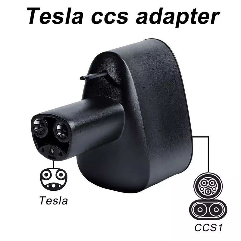 DC Connector CCS1 naar Tesla EV opladen Fast 250KW Voor Tesla oplaadadapter