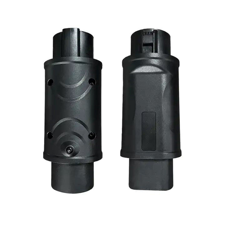 Ev-adapter laadstapel elektrisch voertuig J1772 32a type 1 Ev-oplader J1772 naar GB/T-adapter