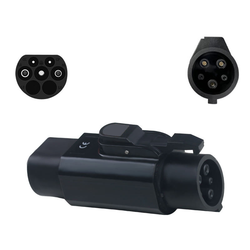 Type 2 tot J1772 EV-oplaadadapter Type 1 tot en met Type 2 elektrische voertuigoplaadcontactor