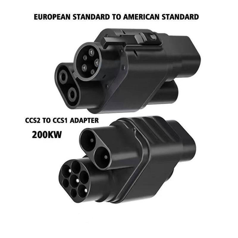 Fabrieksdirecte 200kw gelijkstroomoplaadadapter CCS2 naar CCS1 EV-connector snellaad CCS2 naar CCS1 Adapter