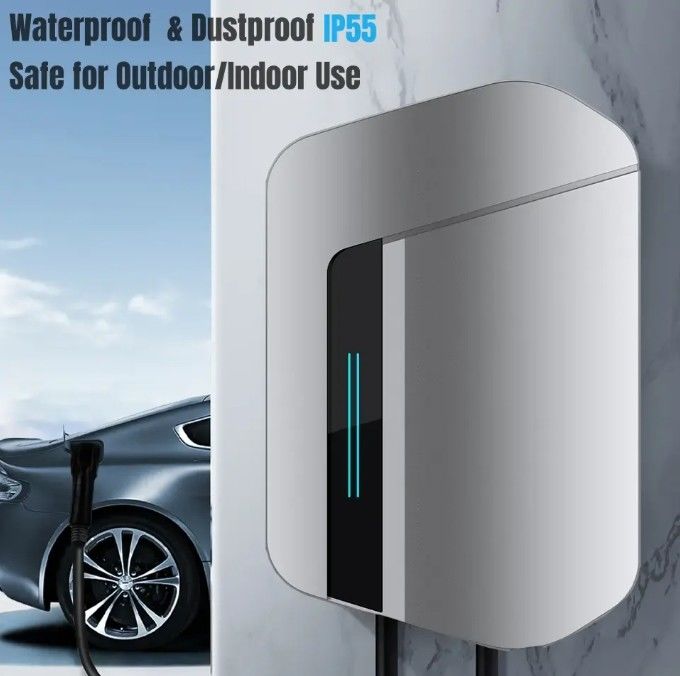 Commerciële AC Wallbox Charger 7kw Ocpp1.6 Ac Ev Wallbox Elektroauto Charging Station voor TESLA NACS
